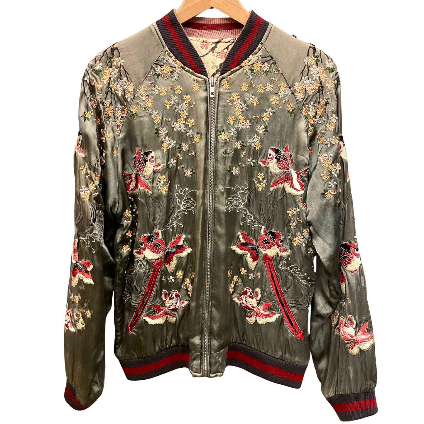 Vintage / Sakura & poisson rouge