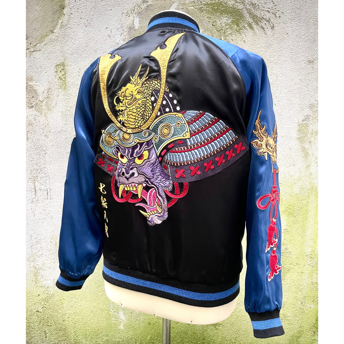 OMIYAGÉ Jacket  -   Sukajan Original ‘’ Samuraï de la nuit’’   ‘’ Samurai of the Night’’