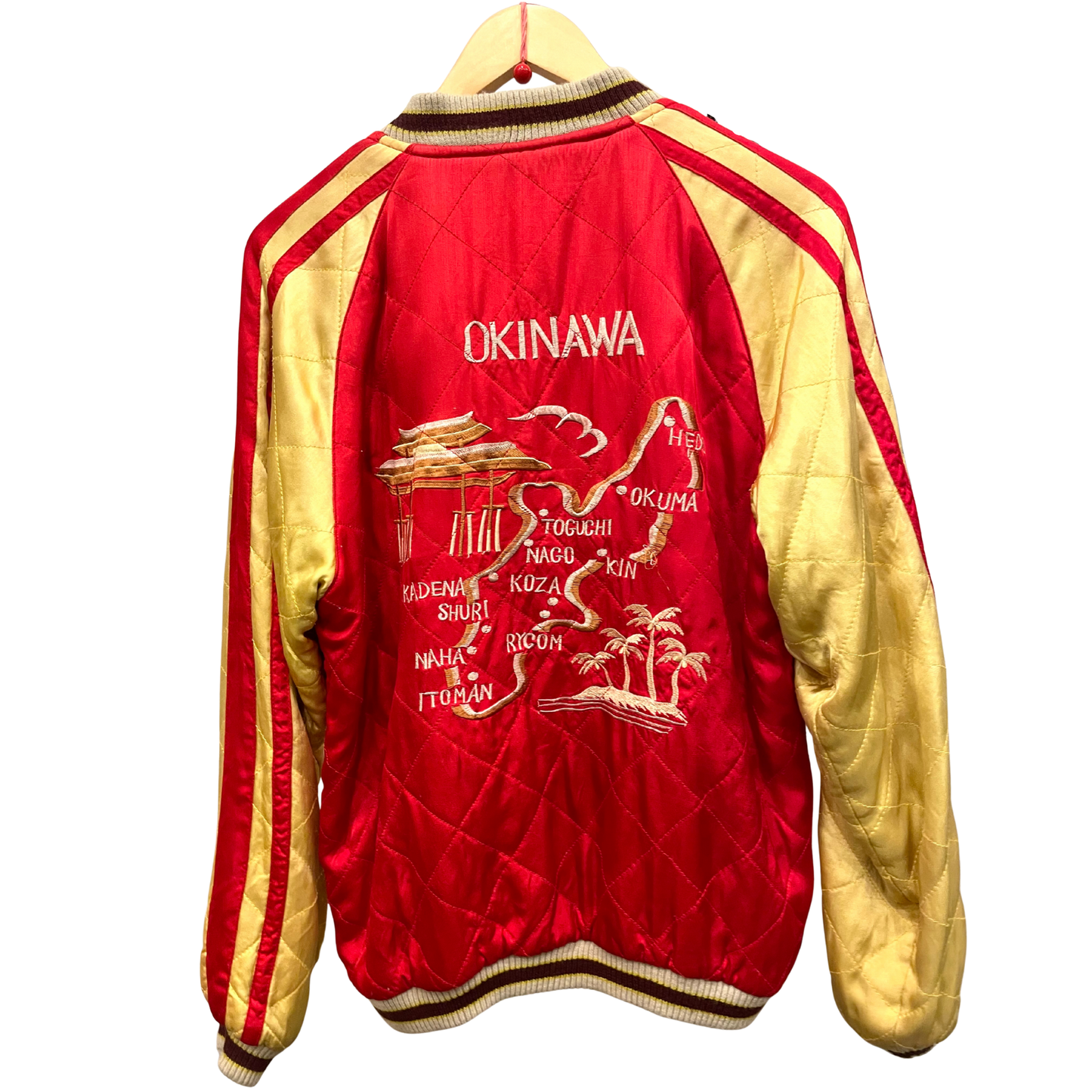 Vintage / Big tête de tigre / Map de Okinawa