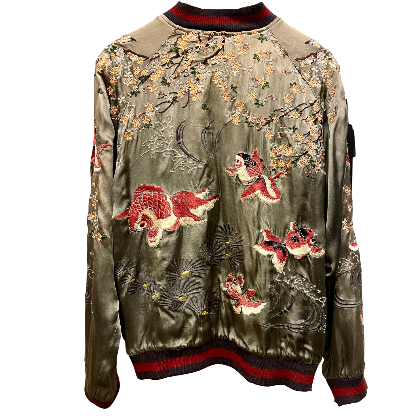 Vintage / Sakura & poisson rouge