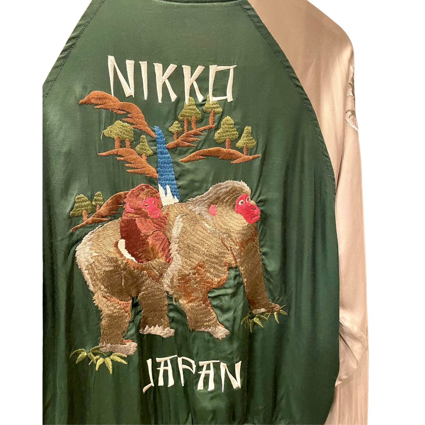 Vintage / Monkey in Nikko et Map Japan - dragon ascendant