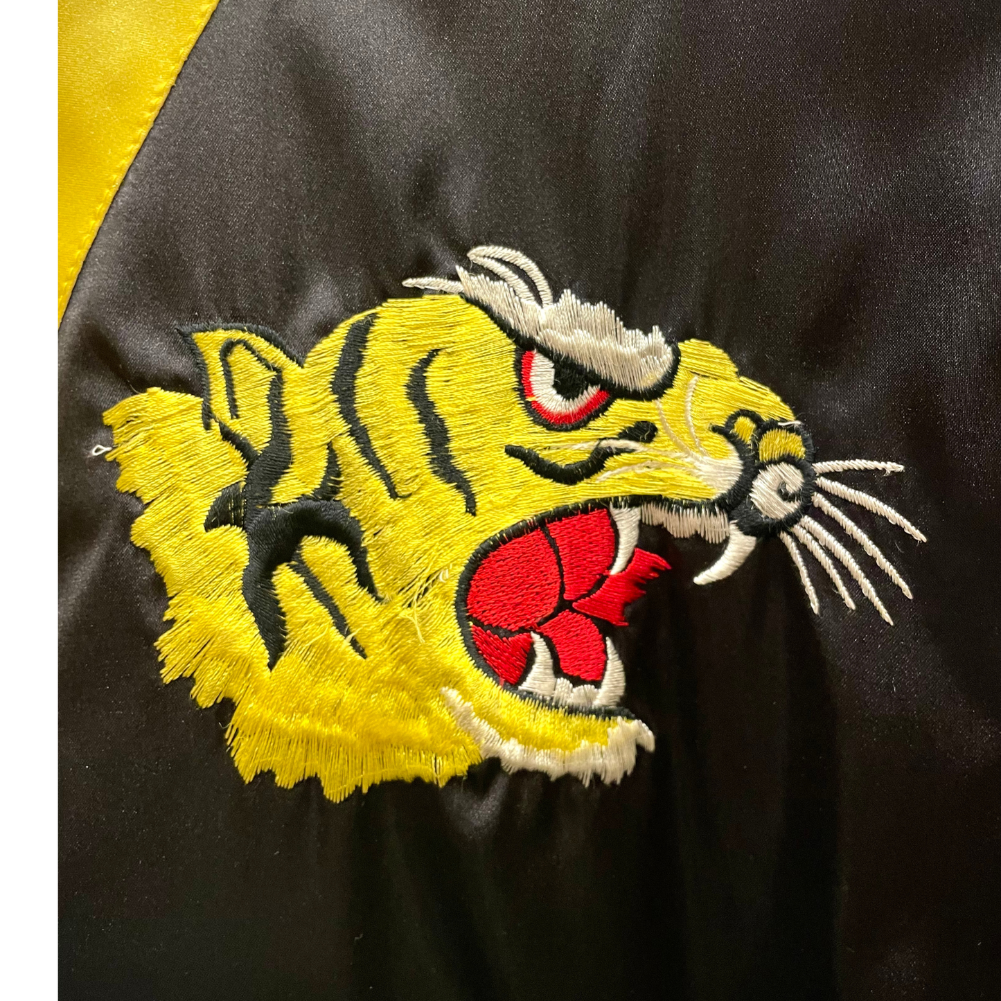 Vintage / Tigre, feuilles bambou , Mt.Fuji,  vague