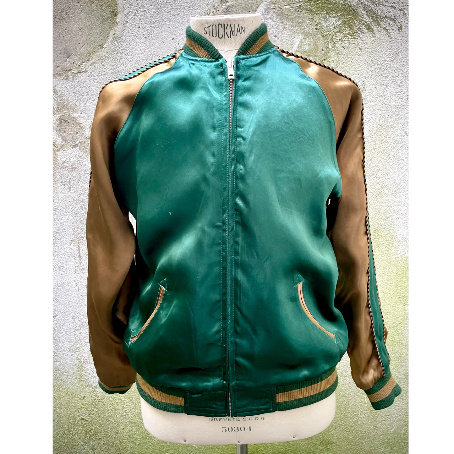 OMIYAGÉ Jacket - Sukajan Original ‘’ Le départ du Samuraï ‘’ ‘’ Departure of the Samurai’’