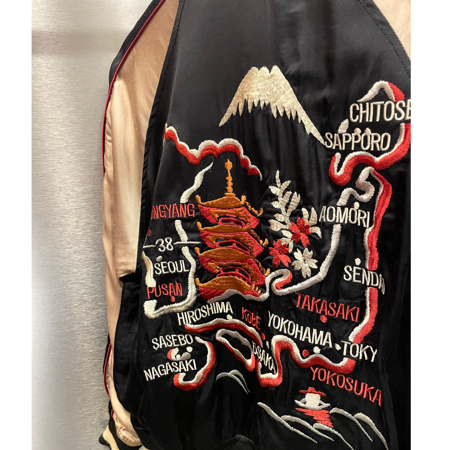 Vintage / Monkey in Nikko et Map Japan - dragon ascendant