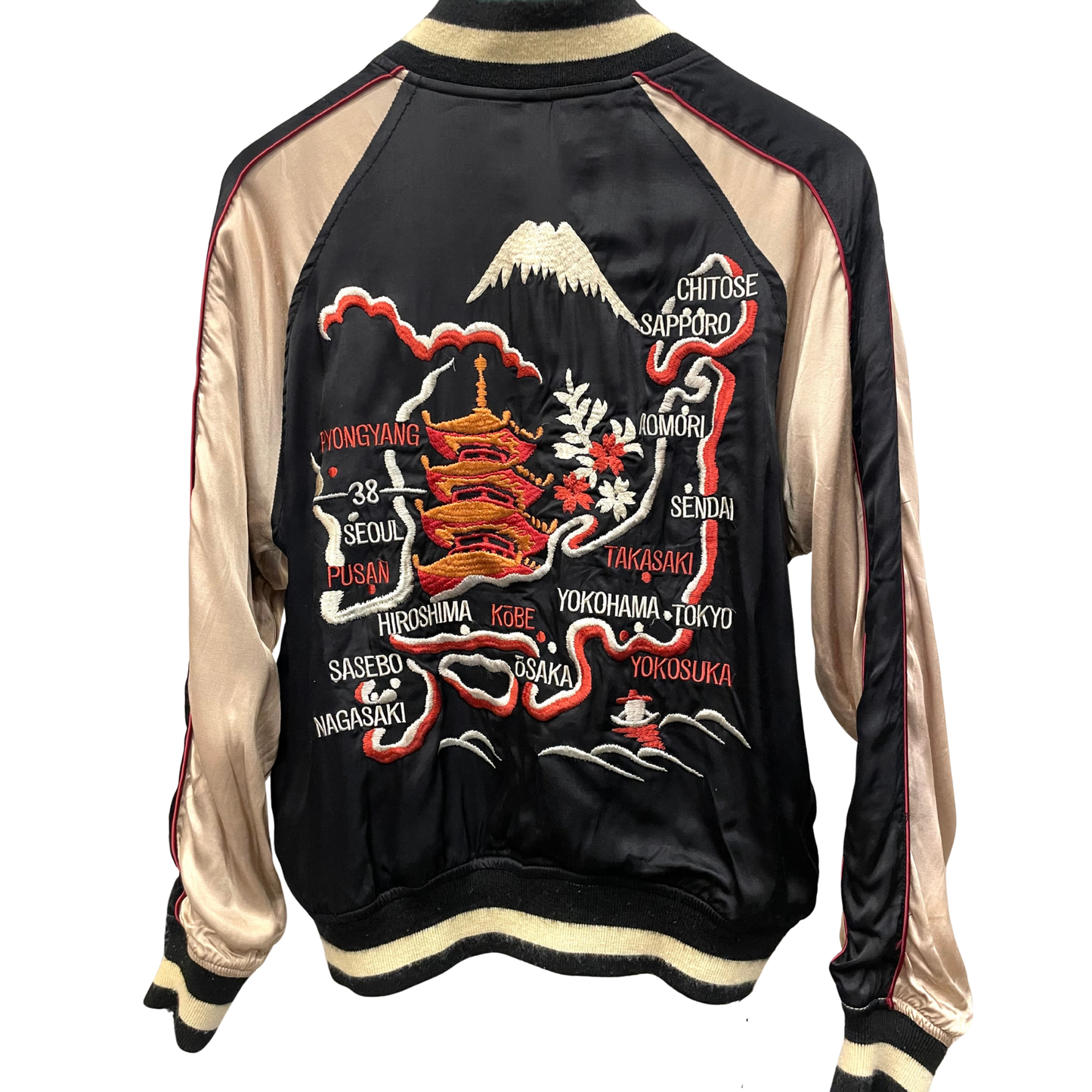 Vintage / Monkey in Nikko et Map Japan - dragon ascendant